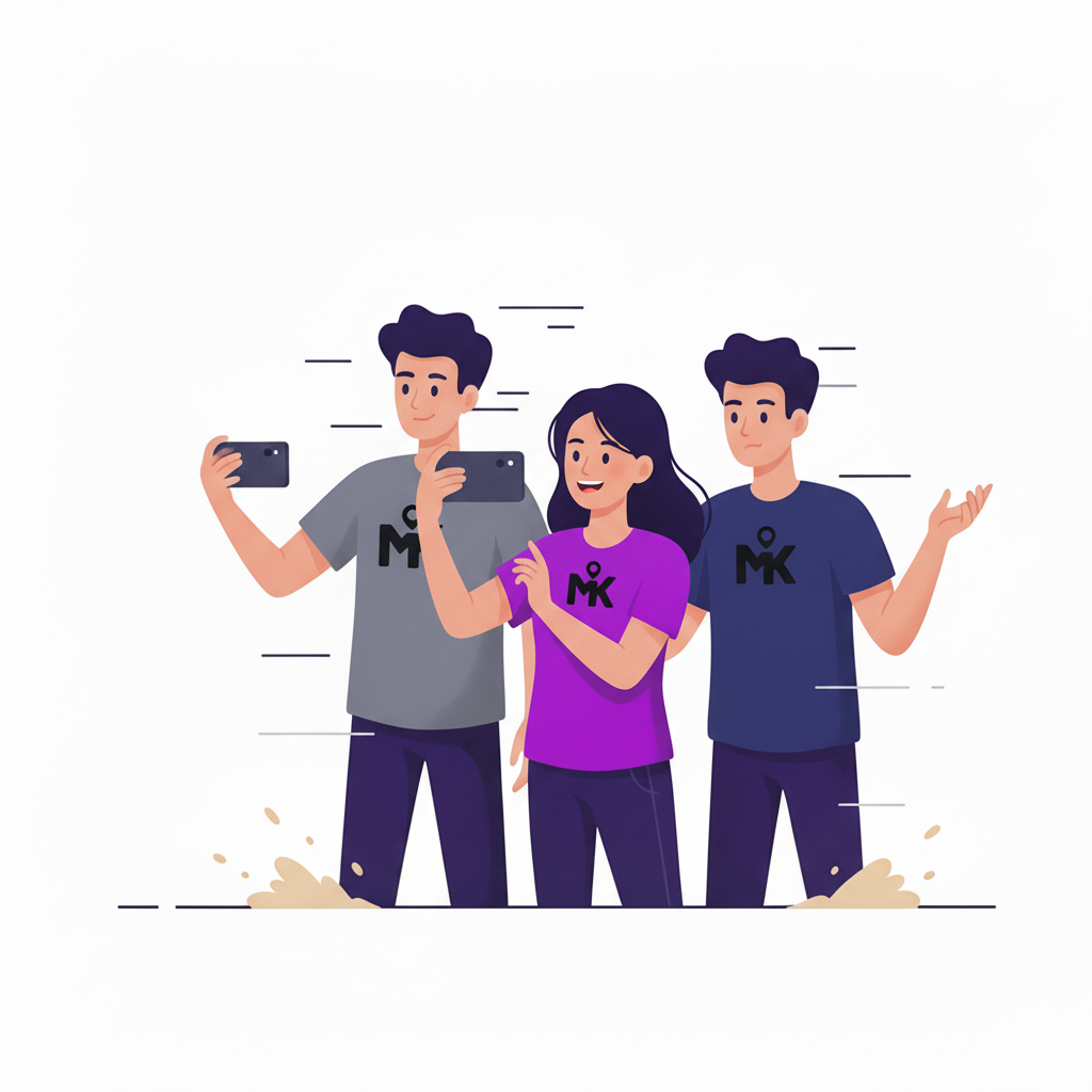 Content Creator Illustration